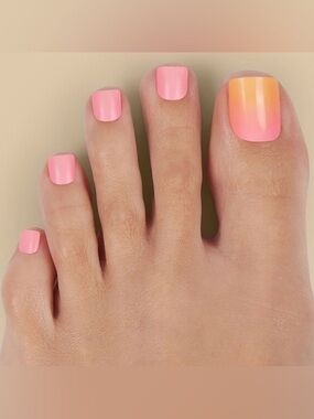 Kleo Kolor LED Gel Pedicure Nail Strips